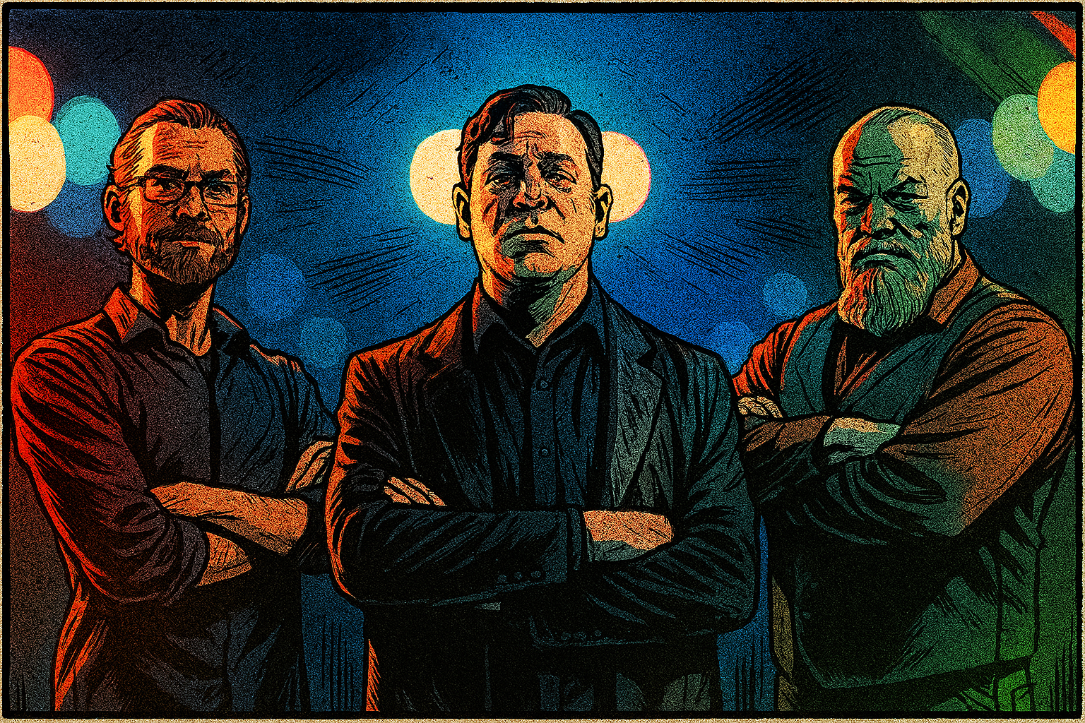 James Pitts Band T-Shirt - Design 3